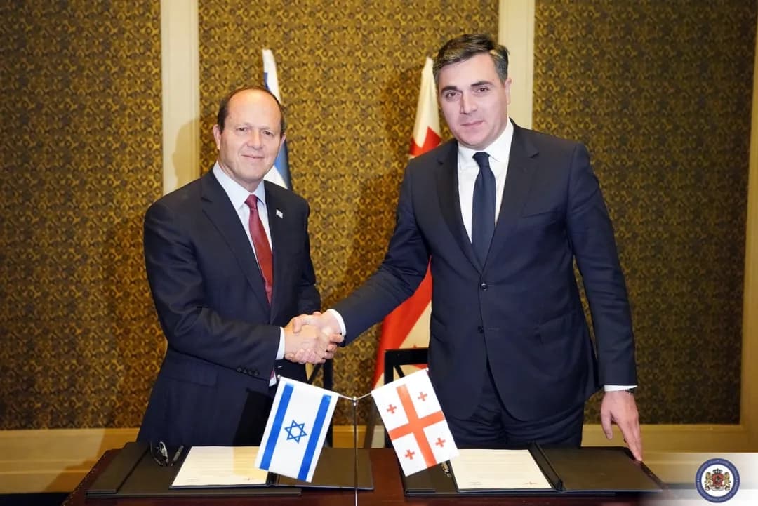 THE MINISTER OF FOREIGN AFFAIRS OF GEORGIA, ILIA DARCHIASHVILI HAS PAID AN OFFICIAL VISIT TO THE STATE OF ISRAEL